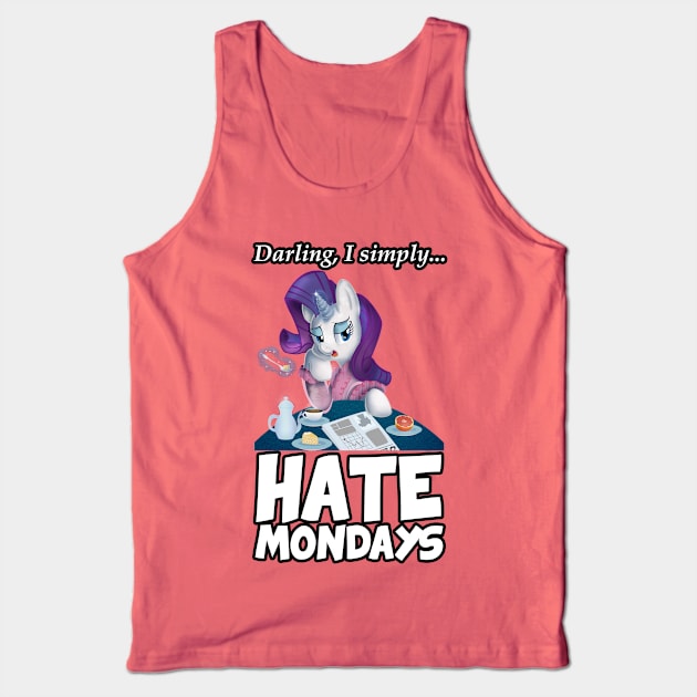 I Hate Mondays Tank Top by DistopiaDesing